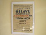 6.10.2012 - Polička,  Městské muzeum: sál s obrazovou a dokumetační expozicí © Karel Furiš