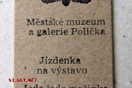 6.10.2012 - Polička: jízdenka © Karel Furiš