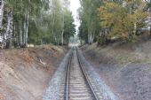 11.10.2012 - úsek Rudoltice v Č. - Lanškroun: trať z předního stanoviště 841.007-8 (foto ze Zvl Os 35447) © PhDr. Zbyněk Zlinský