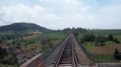 Wutachtalbahn: celkový pohled na mostovku 264 metrů dlouhého Epfenhofer-Viaduktu	4.7.2012	 © Jan Přikryl