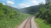 Wutachtalbahn: weizenské zhlaví stanice Epfenhofen s kulisou velkolepého Busenbach-Viaduktu	4.7.2012	 © Jan Přikryl