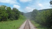 Wutachtalbahn: mechanická násvěstidla kryjí vjezd do stanice Epfenhofen od Weizenu	4.7.2012	 © Jan Přikryl