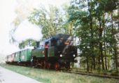 Vlak pri príležitosti dňa otvorených dverí vo vodárni ..., júl 1999 © Luboš Kraus