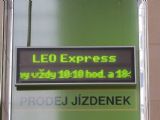 13.11.2012 - Olomouc hl.n.: prodejní místo LEO Expressu - detail © Karel Furiš