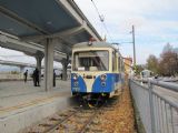 03.11.2012 - Trenčianska Teplá: dvojice električek 411 901-2 a 411 903-8 před první jízdou © Karel Furiš