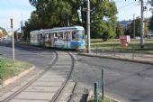 07.09.2012 - Debrecen - tramvajový provoz před nádražím © Ing. Martin Řezáč