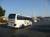 Split: přijíždí autobus dopravce LivnoBus © Tomáš Kraus, 25.8.2012