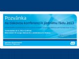 Pozvánka na tiskovou konferenci v Olomouci