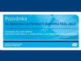 Pozvánka na tiskovou konferenci v Hradci Králové