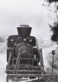 Sklonovník (vpravo) na lesnej železnici v Čiernom Balogu, 1977 © Petr Blatný