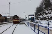 15.12.2012 - Stará Paka: 854.217-7 + 80-29 209-1 jako Sp 1805 Kolín - Trutnov hl.n. a Os 5405 Liberec - Nová Paka © PhDr. Zbyněk Zlinský