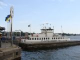 28.07.2011 - Stockholm: Výletná loď na ostrov Djurgården je súčasťou miestnej MHD © Martin Kóňa