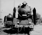 22.09.1984 - Oslavy 100 let Hranice na Moravě - Valašské Meziříčí, výstava železniční techniky: 534.0301 a 464.102 © Jiří Fojtík