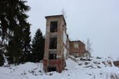 19.01.2013 - Rokytnice v O.h.: ruiny bývalých kasáren Sovětské armády nad nádražím © PhDr. Zbyněk Zlinský