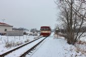 19.01.2013 - Peklo nad Zdobnicí: 810.458-0 odjíždí jako Os 25227 Rokytnice v O.h. - Doudleby n.O. © PhDr. Zbyněk Zlinský