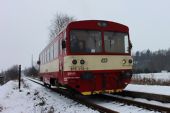 19.01.2013 - Peklo nad Zdobnicí: 810.458-0 odjíždí jako Os 25226 Doudleby n.O. - Rokytnice v O.h. © PhDr. Zbyněk Zlinský