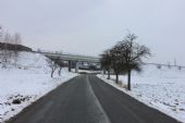19.01.2013 - úsek Peklo nad Zdobnicí - Vamberk: obchvat silnice I/11 kolem Vamberka © PhDr. Zbyněk Zlinský