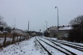 19.01.2013 - Vamberk: zhlaví směr Slatina nad Zdobnicí (Rokytnice v O.h.) a vlečka ESAB, horní závod © PhDr. Zbyněk Zlinský