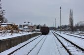 19.01.2013 - Vamberk: nákladiště je obsluhováno i v zimě © PhDr. Zbyněk Zlinský