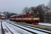 19.01.2013 - Doudleby n.O.: 854.204-5 + 20-29 214-4 + 80-29 208-3 přijíždí jako Sp 1954 Letohrad - Hradec Králové hl.n. © PhDr. Zbyněk Zlinský