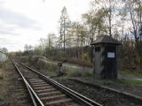 03.11.2012 - Hrachovec: vlečka cihelny, napojení zpět na hlavní kolej © Stanislav Plachý