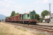 07.06.2011 - Teresva, Čmelák s nákladním vlakem © Ing. Martin Řezáč