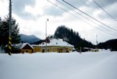 Zasnežená stanica, 20.3. 2013, Dobšinská Ľadová Jaskyňa, © O. Krajňák