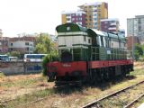 T669.1057 obieha svoj vlak, 21.9.2012, Tirana © Marek L.Guspan