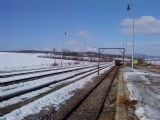 02.03.2013 - Sása-Pliešovce: a aj na druhej strane stanice sú vozne © Rastislav Backa
