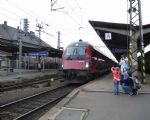 17.04.2013 - Olomouc hl.n.: Railjet před odjezdem na SC 513 SC Pendolino Praha - Ostrava © Veronika Kluková