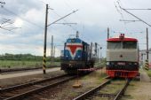 22.05.2013 - ZC VUZ Velim: 740.420-5 s příslušným spřáhlem najíždí na ''Pendolino'' © PhDr. Zbyněk Zlinský