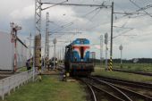 22.05.2013 - ZC VUZ Velim: 740.420-5 s příslušným spřáhlem najíždí na ''Pendolino'' © PhDr. Zbyněk Zlinský