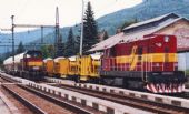 731 034-5 a 742 646-3 ako pracovný vlak., Margecany, 23.07.2003, © Ondrej Krajňák