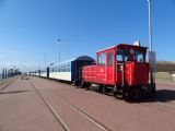 Wangerooge Westanleger, lokomotiva ř. 399.107, 20.4.2013 ©Jiří Mazal