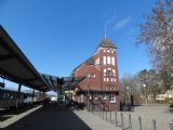 Wangerooge Bahnhof, budova nádraží, 20.4.2013 ©Jiří Mazal