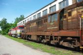 Rušne dvoch rozchodov na koľajovej spleti, 29.05.2013,  Haniska pri Košiciach - ŠRT,  ©  Ondrej Krajňák