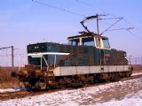 110 026-2 v depe, 27.01.2006,  Haniska pri Košiciach - ŠRT,  ©  Ondrej Krajňák