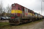 742 376-7 na čele kolóny, 10.04.2013,  Haniska pri Košiciach - ŠRT,  ©  Ondrej Krajňák