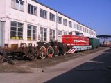 726 082-1 v depe, 12.02.2008,  Haniska pri Košiciach - ŠRT,  ©  Ondrej Krajňák