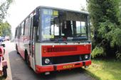 06.07.2013 - Kořenov: odstavený historický autobus Karosa B732 č. 317 libereckého Boveraclubu © PhDr. Zbyněk Zlinský