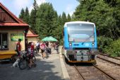 06.07.2013 - Harrachov: 840.001-2 přijel jako 10 minut opožděný Os 16215 Liberec - Harrachov © PhDr. Zbyněk Zlinský