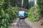 06.07.2013 - Harrachov: dvojice 840.015-2 + 840.008-7 přijíždí jako Os 16217 Liberec - Harrachov © PhDr. Zbyněk Zlinský