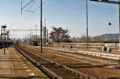 06.03.2013 - Praha-Holešovice: Přestavba třetího nástupiště a traťových kolejí © Jiří Řechka