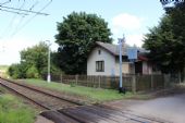 13.07.2013 - Blešno: bývalý strážní domek u přejezdu P4010 © PhDr. Zbyněk Zlinský