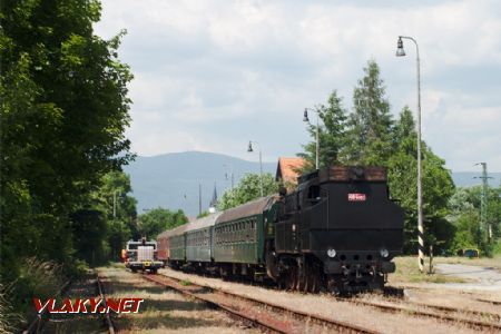 Mimoriadny a požiarny vlak v Nitrianskom Pravne; 22.6.2013 © Peter Nikmon