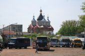 Autobusová stanica je hneď cez ulicu, Sambir, 6.5.2013 © Dušan Ščepka