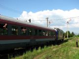 A odchod, cestujúci radi zamávajú, Sighetu Marmației, 7.5.2013 © Marek Guspan