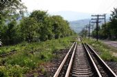 Spleť rozchodov smer Câmpulung la Tisa, do Teresvy potom už len široký, Sighetu Marmației, 7.5.2013 © Dušan Ščepka