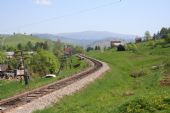 Trať od Ivano-Frankovska, Jasiňa, 8.5.2013 © Dušan Ščepka