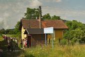 13.07.2013 - Zastávka Radošovice: Cestující přibývají © Jiří Řechka